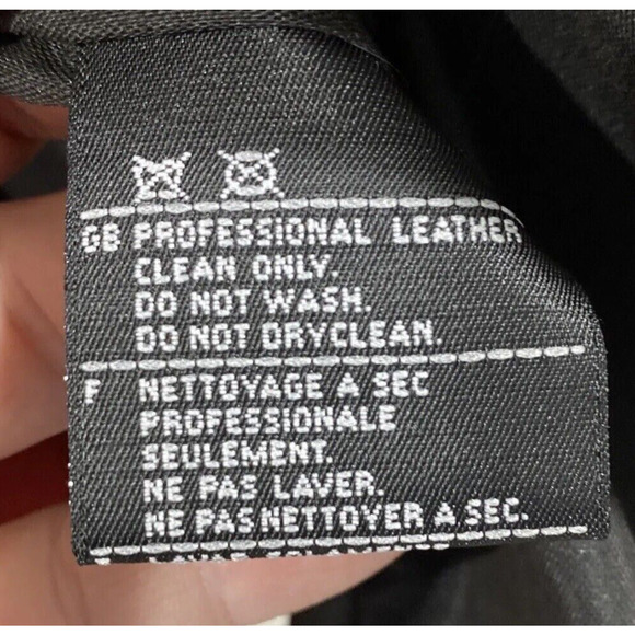 Harley Davidson Black Leather Jacket Womens Size M Biker Bomber Moto Classic USA - Picture 15 of 15